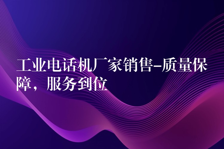 工業(yè)電話機(jī)廠家銷售-質(zhì)量保障，服務(wù)到位