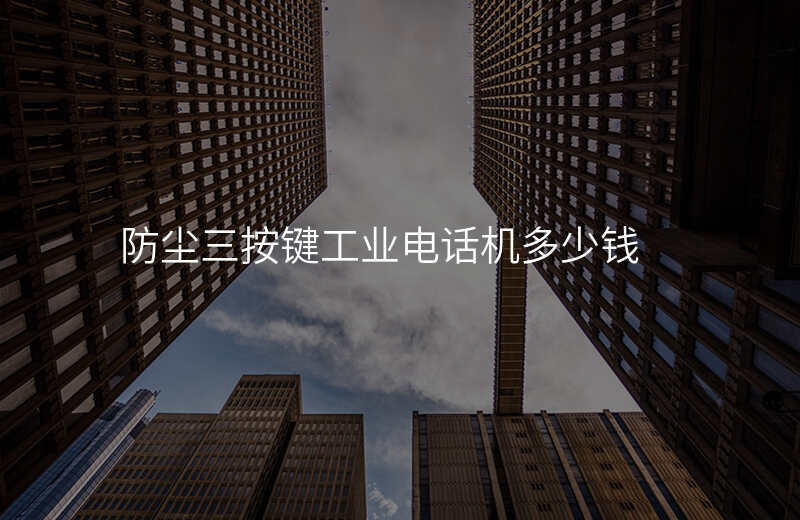  防塵三按鍵工業(yè)電話機(jī)多少錢