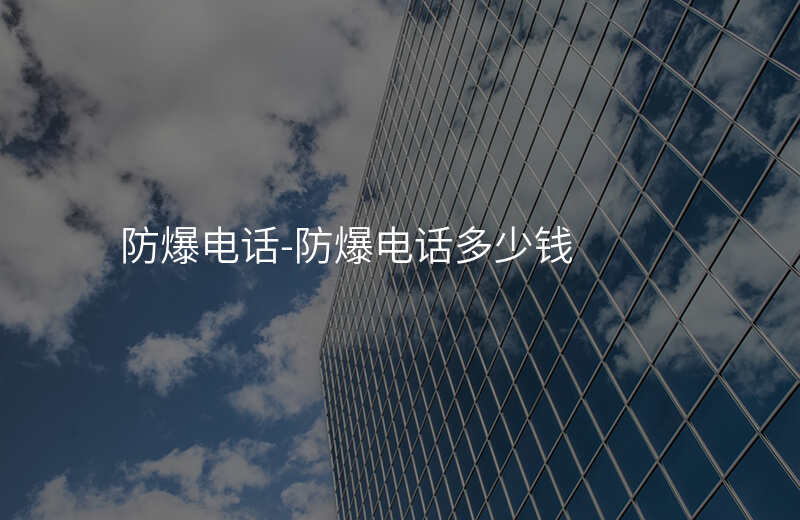  防爆電話-防爆電話多少錢(qián)